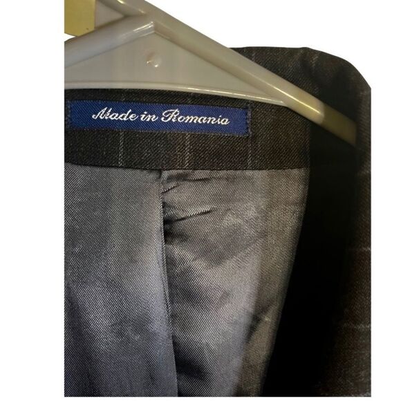 Ralph Lauren Suit- Black Pin Stripe - Picture 7 of 10